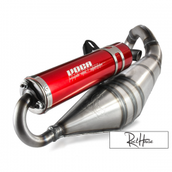 Exhaust Voca Sabotage Red Minarelli Horizontal
