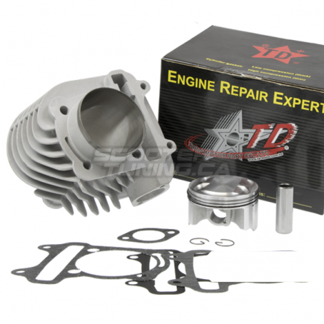 4V Ceramic Cylinder Taida 180cc High Compression Forged (63mm)