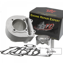 4V Ceramic Cylinder Taida 232cc Forged Piston (67mm) for GY6 57mm Engine