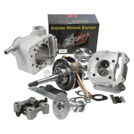 Engine Combo Taida Ceramic 232cc 2V Liquid Cooled (57mm Spacing)