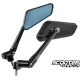 Mirror set F1 Series CNC Black (2X)