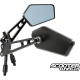 Mirror set Street Series CNC Black (2X)