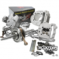 Engine Combo Taida Ceramic 180cc 4V (54mm Spacing)