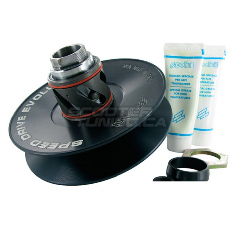 Rear Pulley Polini Speed Drive Evo 3 Aluminium (Piaggio)