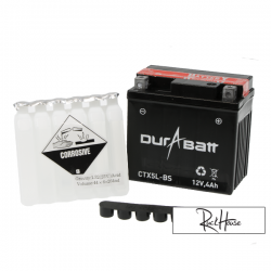 Battery Durabatt CTX5L-BS Sealed (Canada only - No INTL Shipping)