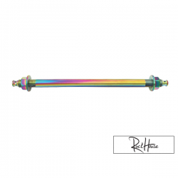 Front Wheel Axle NCY Electroplated (12x279mm)