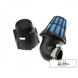 Air filter Polini Short 90° Black (48mm)