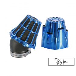 Filtre à Air Polini Court 30° Bleu (37mm)