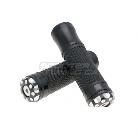 Handlebar Grips CNC Diamond Black
