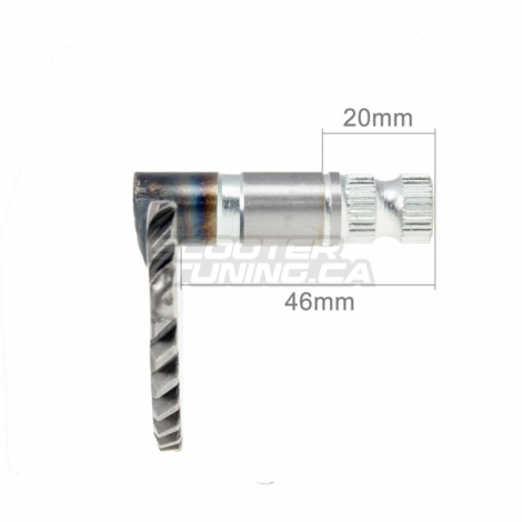 Kickstart Shaft (46mm/20mm) for GY6 50cc 139QMB/QMA