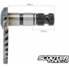 Kickstart Shaft (48mm/22mm) for GY6 50cc 139QMB/QMA