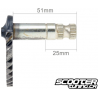 Kickstart Shaft (51mm/25mm) for GY6 50cc 139QMB/QMA