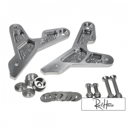 Rear Sets Backs Peg Bracket TRS Milled Honda Ruckus