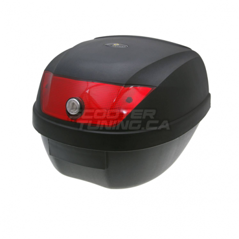 Top Case 28L with lock Black/Red