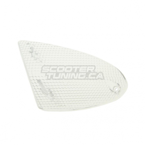 Left front indicator light lens transparent (SR50 Minarelli)