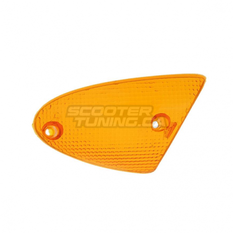 Right front indicator light lens Amber (SR50 Minarelli)