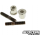 Exhaust Stud Bolt set Naraku M6x32mm