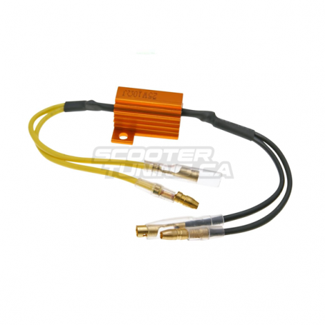 Resistor Relay for LED Bulbs and Indicators  (25W/10 Ohm)