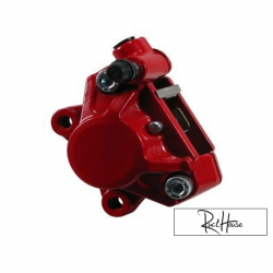 Rear Brake Caliper Red Minarelli (Aerox/Nitro)