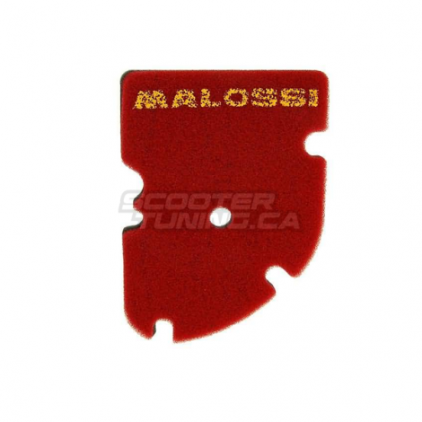 Air Filter Insert Malossi Double Red Sponge (Vespa GT, GTS,GTV,MP3)