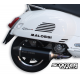 Exhaust Malossi RX Black (Piaggio 250cc-300cc)