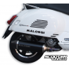 Exhaust Malossi RX Black (Piaggio 250cc-300cc)