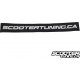 Patch Scooter Tuning Long Black/White