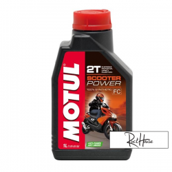 Motul 2T Oil Scooter Power 100% Synthetic Anti Smoke (1L)