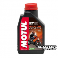 Motul 2T Oil Scooter Power 100% Synthetic Anti Smoke (1L)