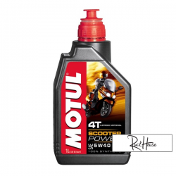 Motul 4T Oil Scooter Power MA 5W40 Synthetic (1L)