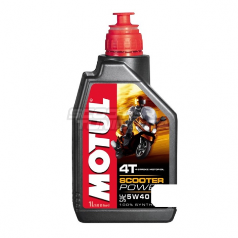 Motul 4T Oil Scooter Power MA 5W40 Technosynthese (1L)