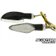 (2X) Indicator Light Led Shadow Black
