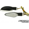 (2X) Indicator Light Led Shadow Black