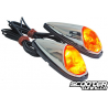 (2X) Indicator Light Str8 Raindrop Chrome