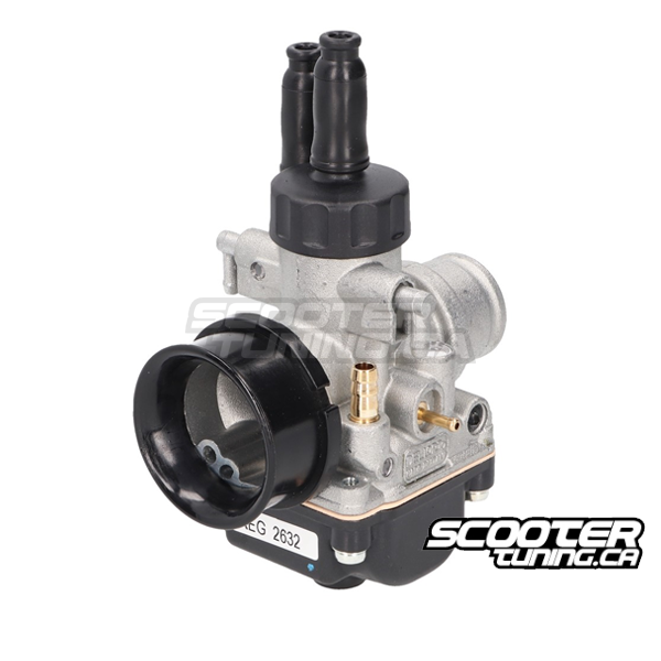 Carburettor DELL'ORTO PHBG 21 DS round slider Sport Ø 21 mm connection  engine: 25mm connection filter: 34mm main jet 92 idle mixture jet 50 mixer  tube AU262 jet needle 7 TUNING ROAD 
